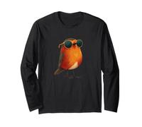 Joli Costume de Rouge-Gorge avec Lunettes de Soleil Manche Longue