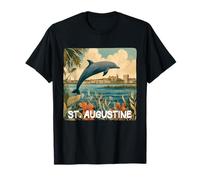 Joli Costume de Saint Augustin avec Dauphin T-Shirt