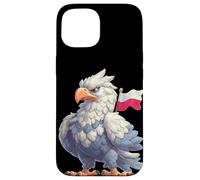 Joli Costume d'oiseau de Proie aux Couleurs polonaises Coque pour iPhone 15