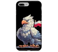 Joli Costume d'oiseau de Proie aux Couleurs polonaises Coque pour iPhone 7 Plus/8 Plus