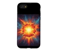 Joli Costume Graphique de Supernova coloré pour garçons et Filles Coque pour iPhone SE (2020) / 7/8
