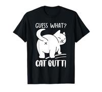 Joli cul de chat Devine What pour les amoureux des chats et les propriétaires d'animaux de compagnie T-Shirt