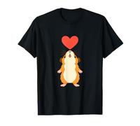 Joli cœur Cochon d'Inde pour Les Amoureux des Animaux T-Shirt