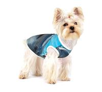 Joli Dauphin imprimé,T-Shirt sans Manches en Coton pour Animaux de Compagnie, Gilet Respirant, Extensible et Doux,L