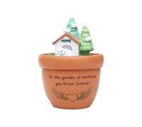 Joli de cendres d ' urne commémorative de dessin animé pour les fourrures d ' animaux de compagnie, jouet thème symbolique, couvercle sécurisé, boîte de crémation en résine pour les décors de de