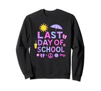 Joli dernier Jour d'école prêt pour Un Professeur d'été ou Un Enfant Sweatshirt