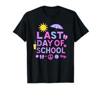 Joli dernier Jour d'école prêt pour Un Professeur d'été ou Un Enfant T-Shirt