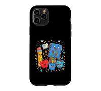 Joli Design d'apprentissage Happy School Supplies Coque pour iPhone 11 Pro