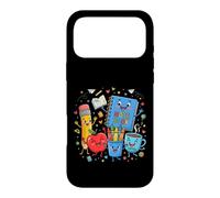 Joli Design d'apprentissage Happy School Supplies Coque pour iPhone 17 Pro Max