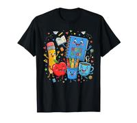 Joli Design d'apprentissage Happy School Supplies T-Shirt