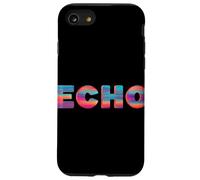 Joli Discours Echo dans des Couleurs Froides Coque pour iPhone SE (2020) / 7/8