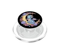 Joli Dragon Cottagecore Fleur PopSockets PopGrip pour MagSafe