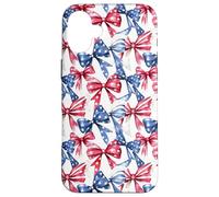 Joli drapeau américain patricien rouge, blanc et bleu aquarelle Coque pour iPhone 16 Plus