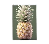 Joli drapeau de bienvenue en forme d'ananas double face - Ne se décolore pas - Pour maison, cour, porche, pelouse, décoration extérieure