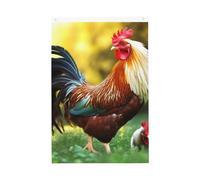 Joli drapeau de bienvenue pour cuisine, jardin, 6 x 0,9 m, double face, ne se décolore pas, pour maison, cour, porche, pelouse, décoration extérieure