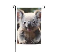 Joli drapeau de jardin koala 30,5 x 45,7 cm. Décoration extérieure lumineuse double face apporte un peu de plaisir à votre jardin.