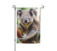 Joli drapeau de jardin koala double face pour ferme, vacances, cour, 30,5 x 45,7 cm, bannière extérieure saisonnière pour printemps, été, pelouse, porche, décoration d'intérieur, petit drapeau de