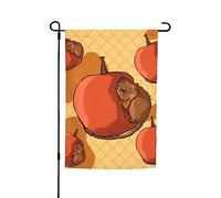 Joli drapeau de jardin petit hamster 30,5 x 45,7 cm. Décoration extérieure lumineuse double face apporte un peu de plaisir à votre jardin.