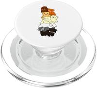 Joli Drapeau de la fierté Gay pour oursons Gays PopSockets PopGrip pour MagSafe