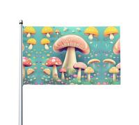 Joli drapeau décoratif d'extérieur (0,9 x 1,5 m), durable et résistant à la lumière, pour mariage, cour, anniversaire de mariage