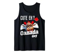 Joli drapeau « Eh Happy Canada Day » pour garçons et filles Débardeur