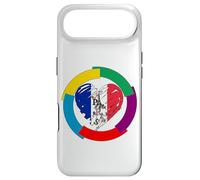 Joli Drapeau français en Forme de cœur Jour International de la Francophonie Coque pour iPhone Air