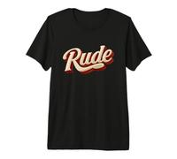 Joli emblème de Discours Grossier pour garçons et Filles T-Shirt Haut de Gamme