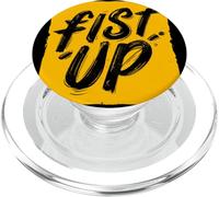 Joli emblème Jaune Fist Up PopSockets PopGrip pour MagSafe