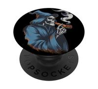 Joli équipement de Fumage avec ce Costume de Faucheuse PopSockets PopGrip Adhésif