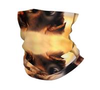 Joli foulard de sport tendance et polyvalent pour chiot berger allemand, doux et léger, adapté pour diverses activités sportives