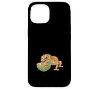 Joli gecko léopard mangeant des ramen pour les amateurs de gecko léopard Coque pour iPhone 15