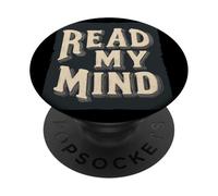 Joli Graphique Read My Mind pour Adultes et Enfants PopSockets PopGrip Adhésif