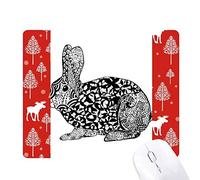 joli gros lapin animal portrait sketch la souris noël woods - forêt