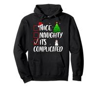 Joli Haut Assorti de Noël Naughty It's Complicated Sweat à Capuche