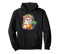 Joli hérisson Ananas Tropical Summer Vibes Sweat à Capuche