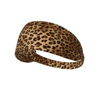 Joli imprimé léopard,Bandeau de Sport Unisexe, Bandeau élastique Multi-usages pour Cheveux