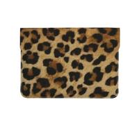 Joli imprimé léopard., Housse en Cuir pour Ordinateur Portable, Sacoche pour Ordinateur Portable, Pochette pour Tablette