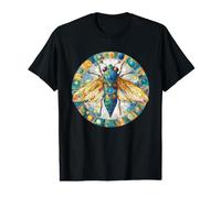Joli Insecte Cigale Bleue T-Shirt Graphique avec Valeur