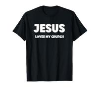 Joli Jésus Aime Mon église pour Hommes, Femmes et Enfants T-Shirt