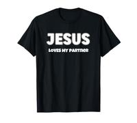 Joli Jésus Aime Mon Partenaire Hommes Femmes Enfants T-Shirt