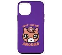 Joli Jeu de Mots Cheval Just Horsin Around Funny Animal Coque pour iPhone 12 Mini