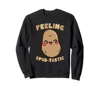 Joli Jeu de Mots de Pomme de Terre avec Humour spudtastique drôle Sweatshirt