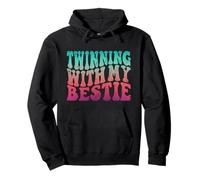 Joli jumelage Entre Amis avec ma Meilleure Amie Spirit Week Twin Girl Sweat à Capuche