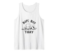 Joli Labrador endormi Qui ne Veut Rien Faire Aujourd'hui Débardeur