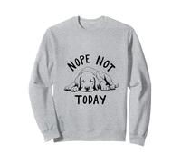 Joli Labrador endormi Qui ne Veut Rien Faire Aujourd'hui Sweatshirt