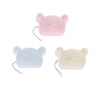 Joli lapin griffe de meulage en forme de cochon, jouet à mâcher en pierre pour Hamster, gerbille, Chinchilla, hérisson, lapin, jouets à mâcher, balle pour dents de Hamster, cochon d ' inde, cochon