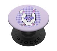 Joli Lapin Lettre U Motif Personnage PopSockets PopGrip Adhésif