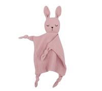 Joli lapin sommeil poupée jouet nourrissons bébé dentition bavoir apaiser serviette couverture de sécurité coton rot tissu apaisant serviette dessin animé jouet sucette