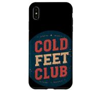 Joli Look Cold Feed Club pour Les Amateurs d'hiver Coque pour iPhone XS Max