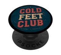 Joli Look Cold Feed Club pour Les Amateurs d'hiver PopSockets PopGrip Adhésif